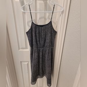 Ann Taylor Loft Summer Dress Navy Small